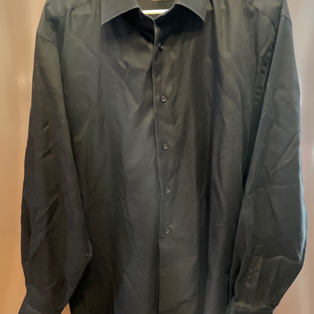 Mens Black long sleeve  David Donahue never worn